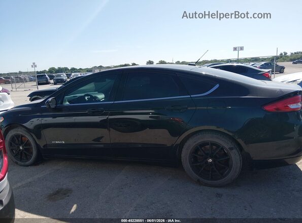 3FA6P0LU2HR114118 2017 FORD FUSION HYBRID Black სალონის 360-გრადუსიანი ხედი