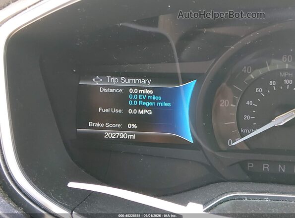 3FA6P0LU2HR114118 2017 FORD FUSION HYBRID Black 