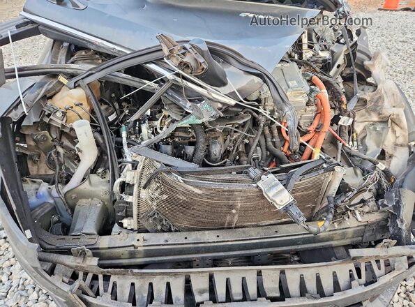 3FA6P0LU2HR300113 2017 FORD FUSION Угольный Вид задней части салона