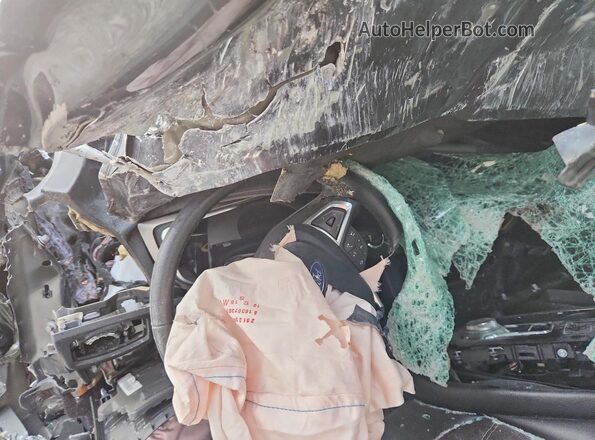 3FA6P0LU2HR300113 2017 FORD FUSION Угольный Вид щитка приборов