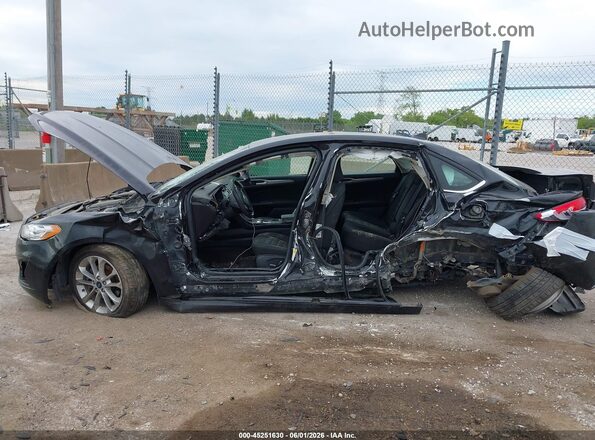 3FA6P0LU2KR218499 2019 FORD FUSION HYBRID Black წინა ხედი