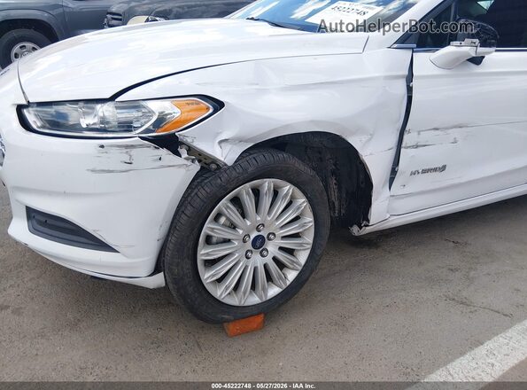 3FA6P0LU3GR357984 2016 FORD FUSION HYBRID White Панорамний вид салону 360°