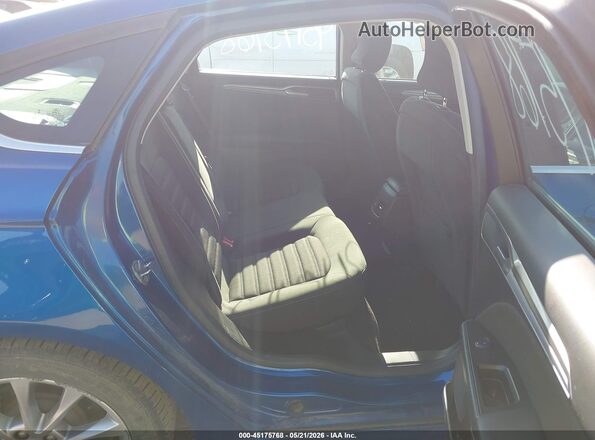 3FA6P0LU3HR148763 2017 FORD FUSION HYBRID Blue 