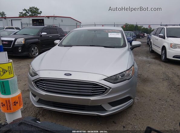 3FA6P0LU3HR323478 2017 FORD FUSION HYBRID Серебряный Вид щитка приборов