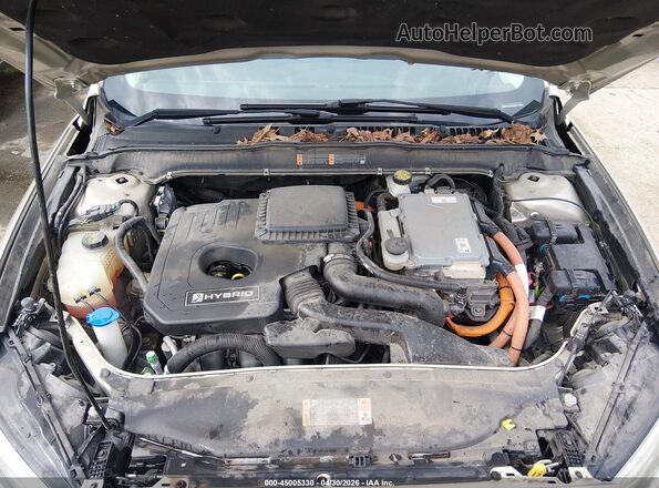3FA6P0LU3JR102002 2018 FORD FUSION HYBRID Champagne Вид сзади