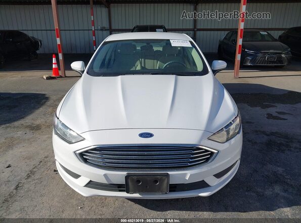 3FA6P0LU3JR168095 2018 FORD FUSION HYBRID White Vista del cuadro de instrumentos