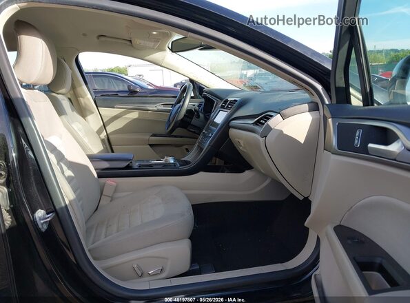 3FA6P0LU3KR222075 2019 FORD FUSION HYBRID Black 