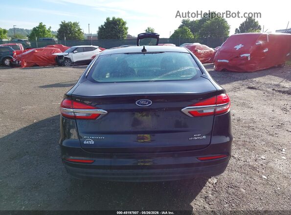 3FA6P0LU3KR222075 2019 FORD FUSION HYBRID Black 