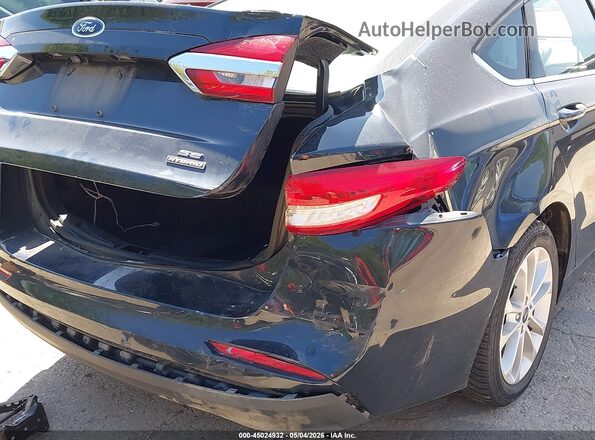3FA6P0LU3LR185840 2020 FORD FUSION Blue Вид спереду