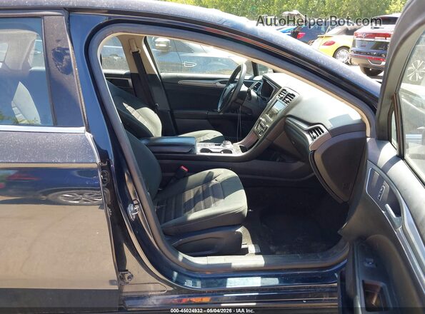 3FA6P0LU3LR185840 2020 FORD FUSION Blue Вид салону спереду