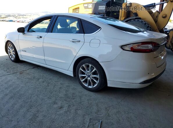 3FA6P0LU4HR319133 2017 FORD FUSION White Rear left