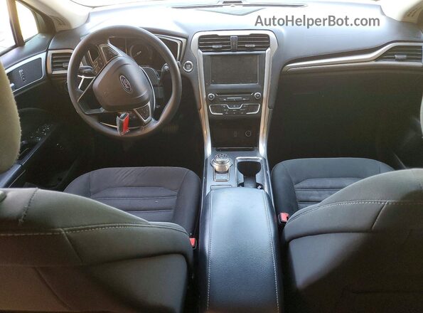 3FA6P0LU4HR319133 2017 FORD FUSION White Dashboard view