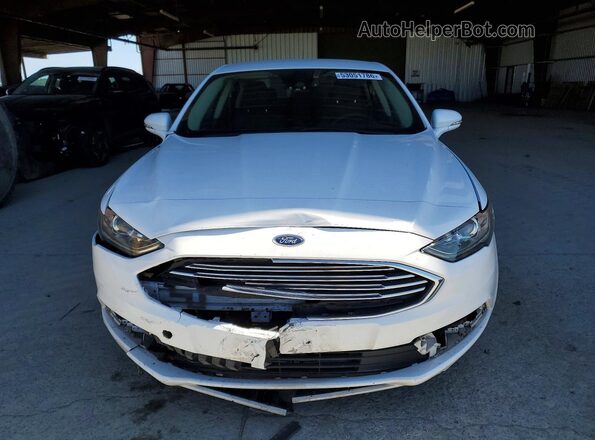 3FA6P0LU4HR319133 2017 FORD FUSION White Front view