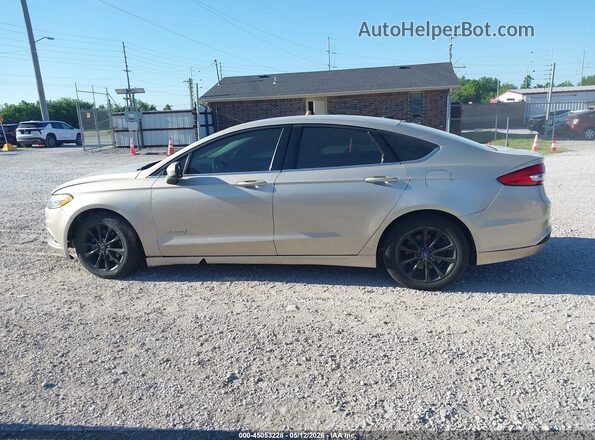 3FA6P0LU4HR325871 2017 FORD FUSION HYBRID Gold 