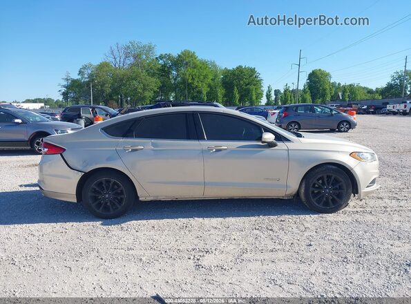 3FA6P0LU4HR325871 2017 FORD FUSION HYBRID Gold 
