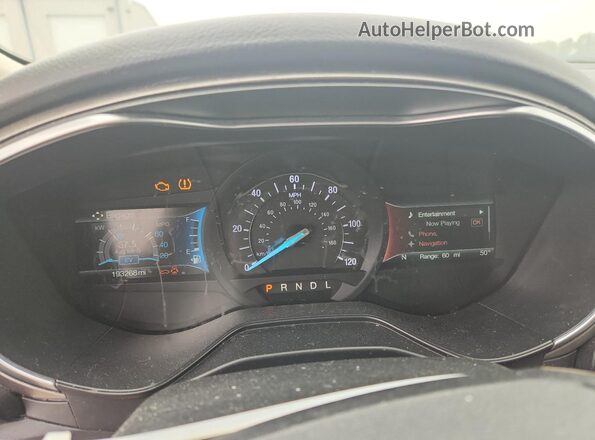 3FA6P0LU4KR240925 2019 FORD FUSION Black 
