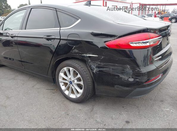 3FA6P0LU4LR267379 2020 FORD FUSION Черный 