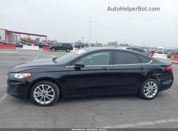 3FA6P0LU4LR267379 2020 FORD FUSION Черный 