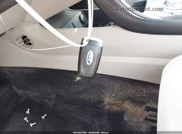 3FA6P0LU5HR260898 2017 FORD FUSION HYBRID White Вид панелі приладів