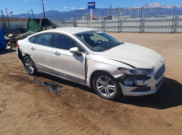 3FA6P0LU5JR265346 2018 FORD FUSION White 