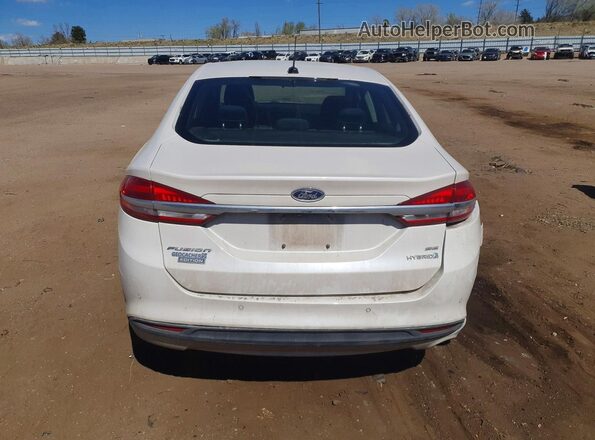 3FA6P0LU5JR265346 2018 FORD FUSION White 