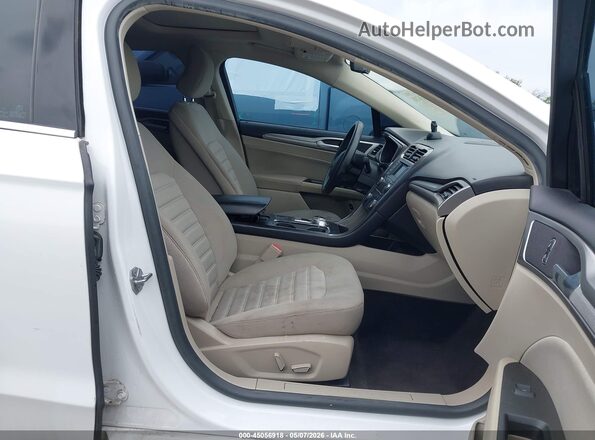 3FA6P0LU5JR269283 2018 FORD FUSION HYBRID White 