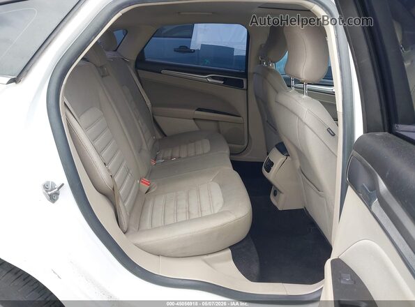 3FA6P0LU5JR269283 2018 FORD FUSION HYBRID White 