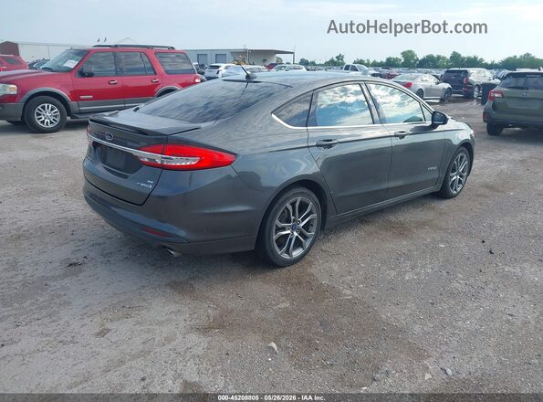 3FA6P0LU7HR254651 2017 FORD FUSION HYBRID Gray Tył prawy