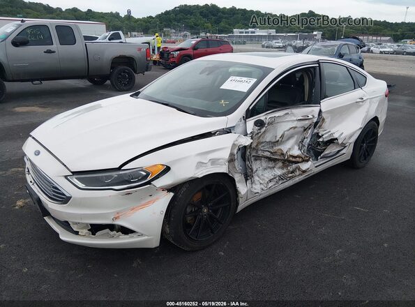 3FA6P0LU7JR276445 2018 FORD FUSION HYBRID White 