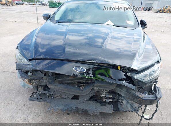 3FA6P0LU7JR286781 2018 FORD FUSION HYBRID Black Instrument cluster view