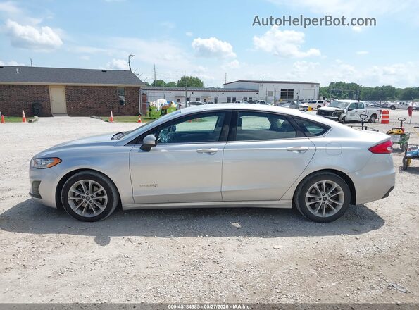 3FA6P0LU7KR224833 2019 FORD FUSION HYBRID Silver Панорамний вид салону 360°