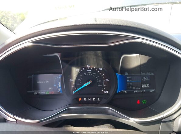 3FA6P0LU8GR115157 2016 FORD FUSION HYBRID Black Հետևի նստատեղերի տեսք