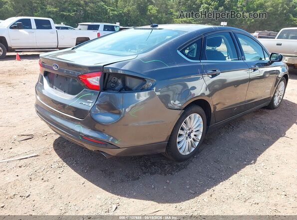 3FA6P0LU8GR115157 2016 FORD FUSION HYBRID Black Հետևի աջ