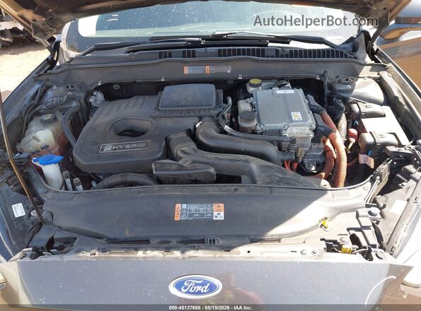 3FA6P0LU8GR115157 2016 FORD FUSION HYBRID Black Հետևի տեսք