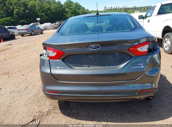 3FA6P0LU8GR115157 2016 FORD FUSION HYBRID Black Դիմացի տեսք