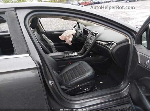 3FA6P0LU8HR223070 2017 FORD FUSION HYBRID Gray 