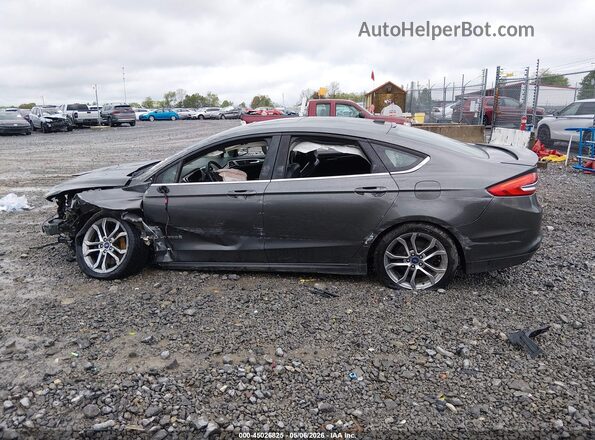 3FA6P0LU8HR223070 2017 FORD FUSION HYBRID Gray 