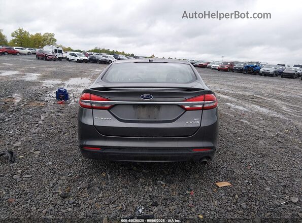 3FA6P0LU8HR223070 2017 FORD FUSION HYBRID Gray 
