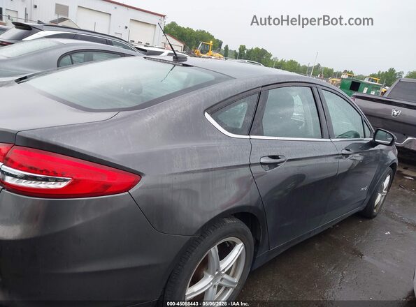 3FA6P0LU8HR325548 2017 FORD FUSION HYBRID Gray 