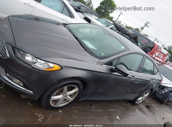 3FA6P0LU8HR325548 2017 FORD FUSION HYBRID Gray 