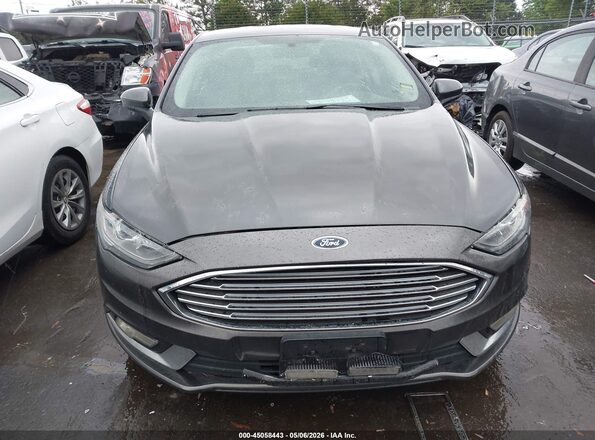 3FA6P0LU8HR325548 2017 FORD FUSION HYBRID Gray 