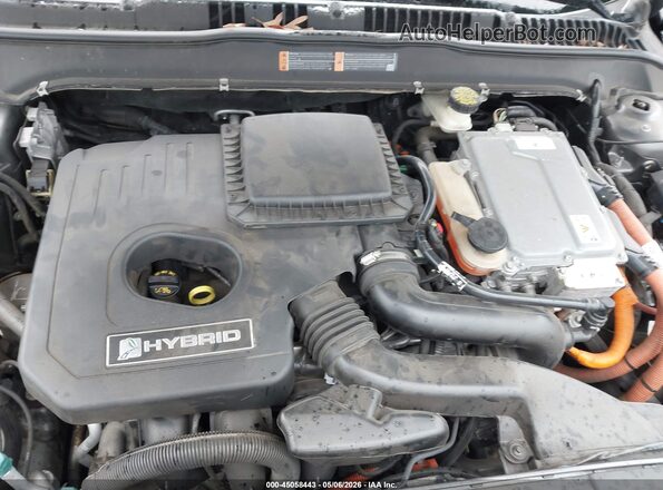 3FA6P0LU8HR325548 2017 FORD FUSION HYBRID Gray 