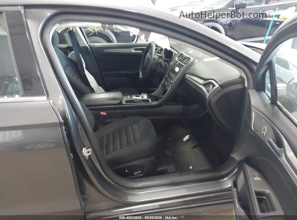 3FA6P0LU8JR110967 2018 FORD FUSION HYBRID Gray Вид салону спереду