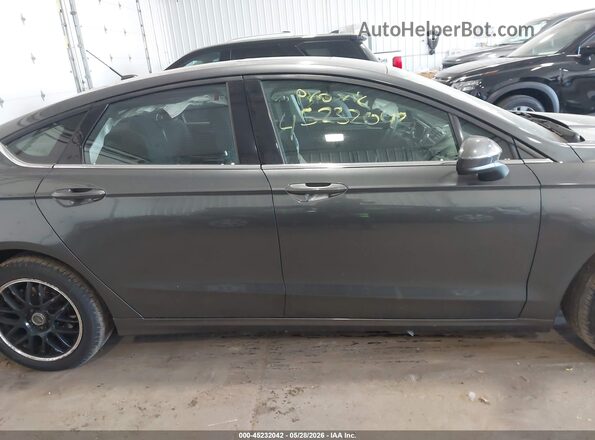 3FA6P0LU8JR110967 2018 FORD FUSION HYBRID Gray Вид задньої частини салону