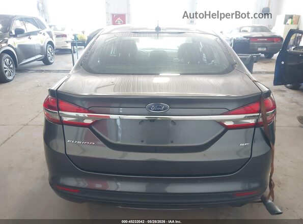 3FA6P0LU8JR110967 2018 FORD FUSION HYBRID Gray 