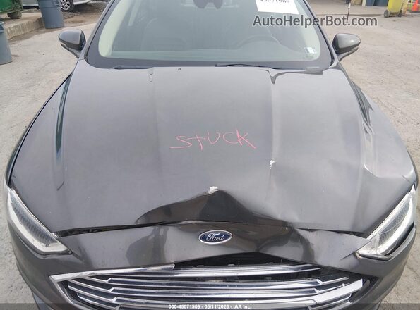 3FA6P0LU8JR238674 2018 FORD FUSION HYBRID Gray უკანა ხედი