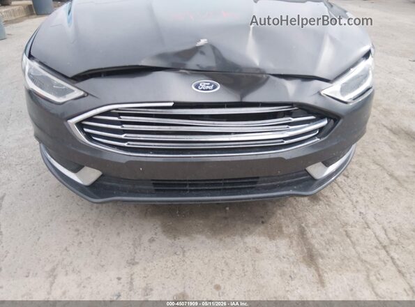 3FA6P0LU8JR238674 2018 FORD FUSION HYBRID Gray წინა ხედი