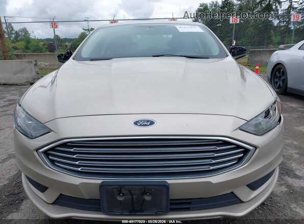 3FA6P0LU9HR355321 2017 FORD FUSION HYBRID Tan Սարքավորումների վահանակի տեսք