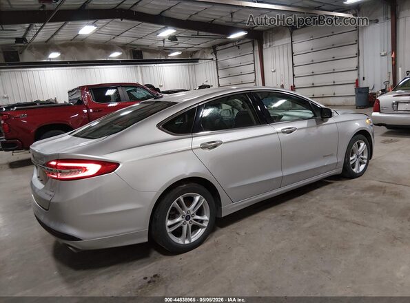 3FA6P0LU9JR118267 2018 FORD FUSION HYBRID Gray Trasero derecho