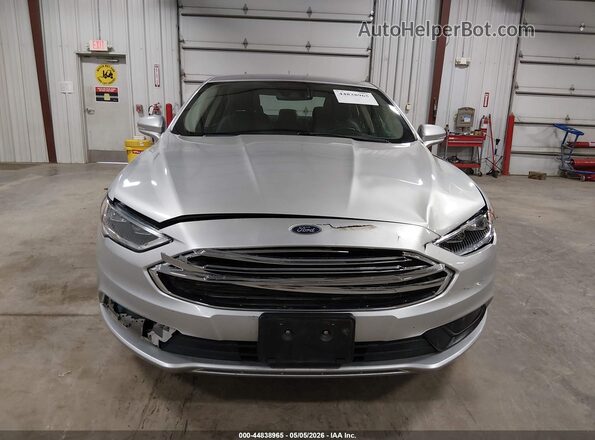 3FA6P0LU9JR118267 2018 FORD FUSION HYBRID Gray Vista del cuadro de instrumentos